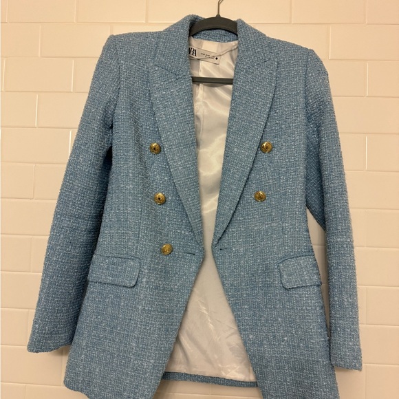 Zara Blazer in Blue - Picture 1 of 3